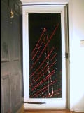 front door analemma from the inside
