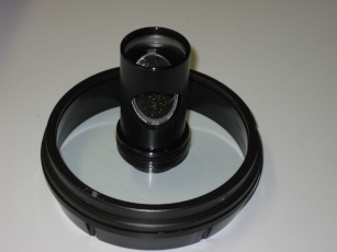 plate, secondary, corrector, mounting ring