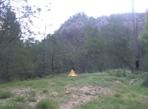 Camp at Jenolan Gorge